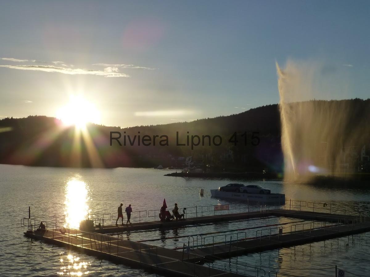 Riviera Lipno 415 Daire Lipno nad Vltavou Dış mekan fotoğraf